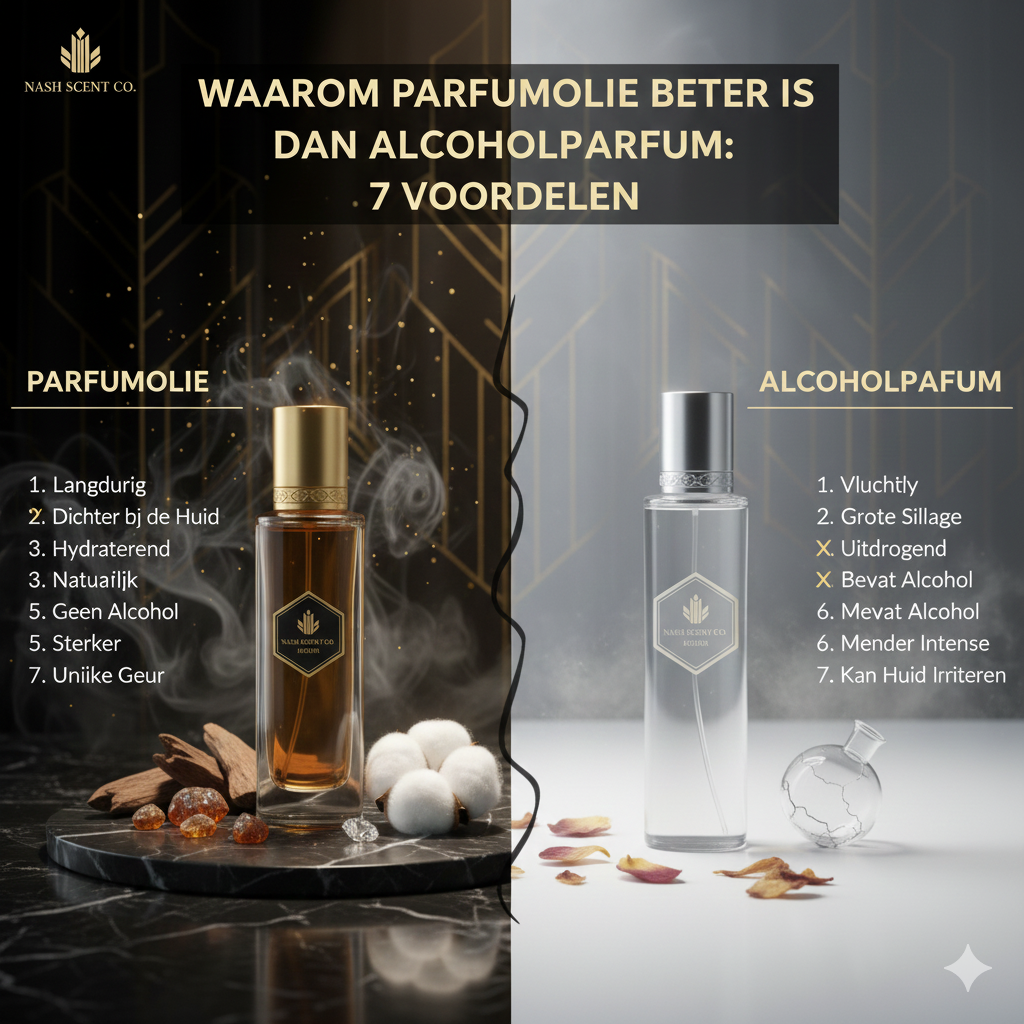 Waarom parfumolie beter is dan alcoholparfum: 7 voordelen